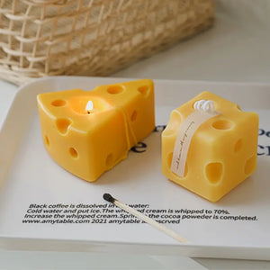 Handcrafted Scented Cheese Candles for Meditation