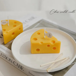 Handcrafted Scented Cheese Candles for Meditation