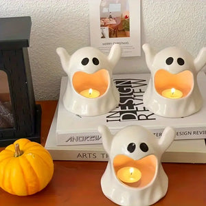 4pcs Halloween Candle Holder