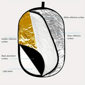 5-in-1 Oval Light Reflector