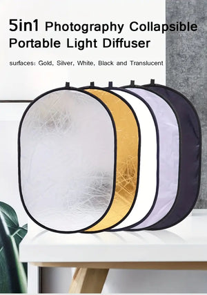 5-in-1 Oval Light Reflector